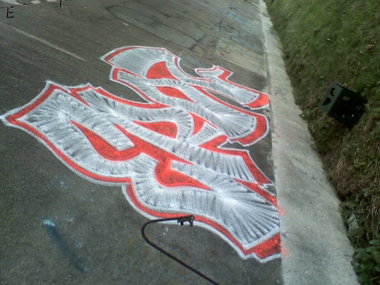 Graffiti Photo by ELECTROZ - scrub, bombing, vandal (2009)