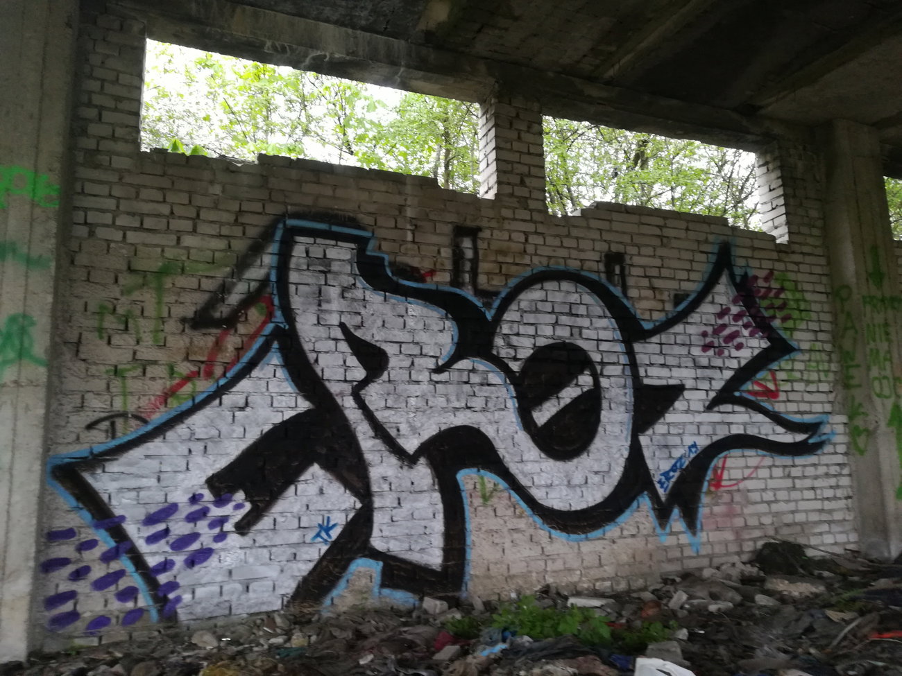 Graffiti Wall - Photo by ELECTROZ (2019)