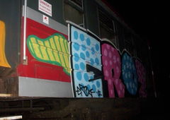 Graffiti Train - Photo by ELECTROZ (2012)