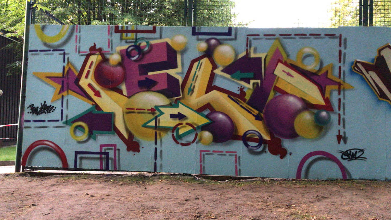 Graffiti Wall - Photo by ELPESTONE - Wall (2019)