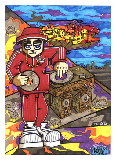 Graffiti Sketch - Photo by ELTCHIFF