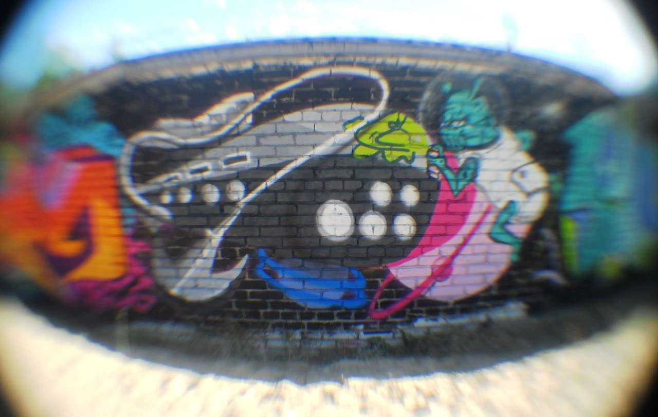 Graffiti Wall - Photo by ELandLoLa - lola, q, and (2012)