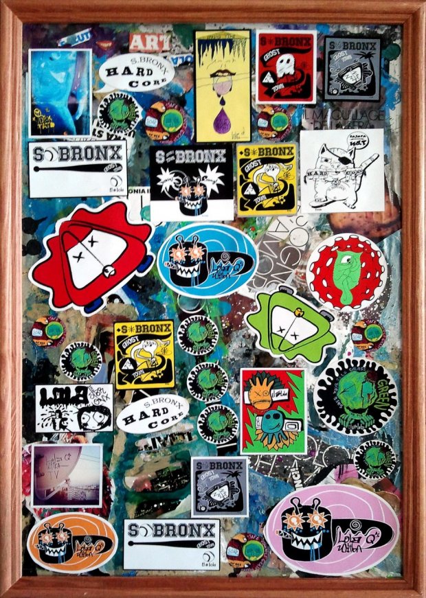 Graffiti Street Art - Photo by ELandLoLa - sticker, picture, art (2013)