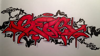 Graffiti Sketch - Photo by EMOK - Seor