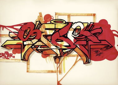 Graffiti Sketch - Photo by EMOK - SEOR (2016)