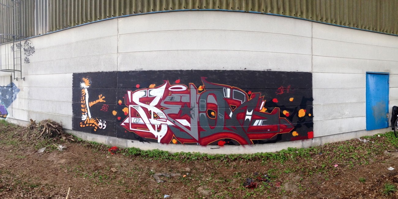 Graffiti Wall - Photo by EMOK - Seor (2016)