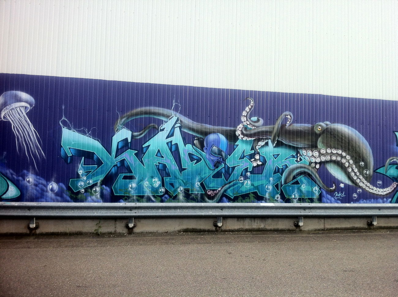 Graffiti Wall - Photo by ENOD8