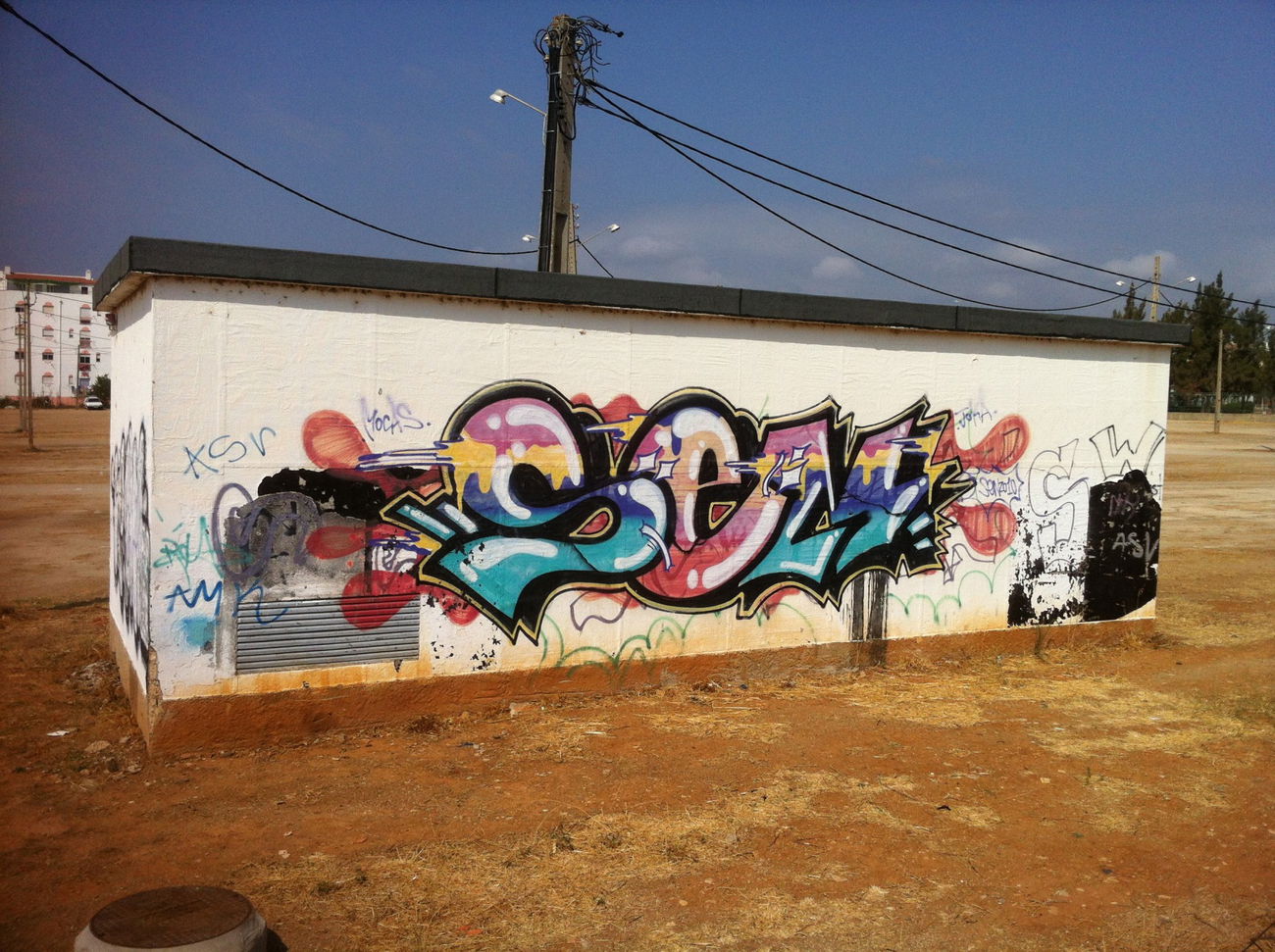 Graffiti Wall - Photo by ENOD8