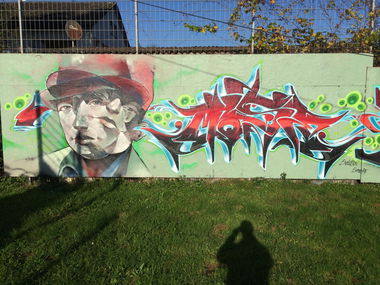 Graffiti Wall - Photo by ENOD8 - Mose