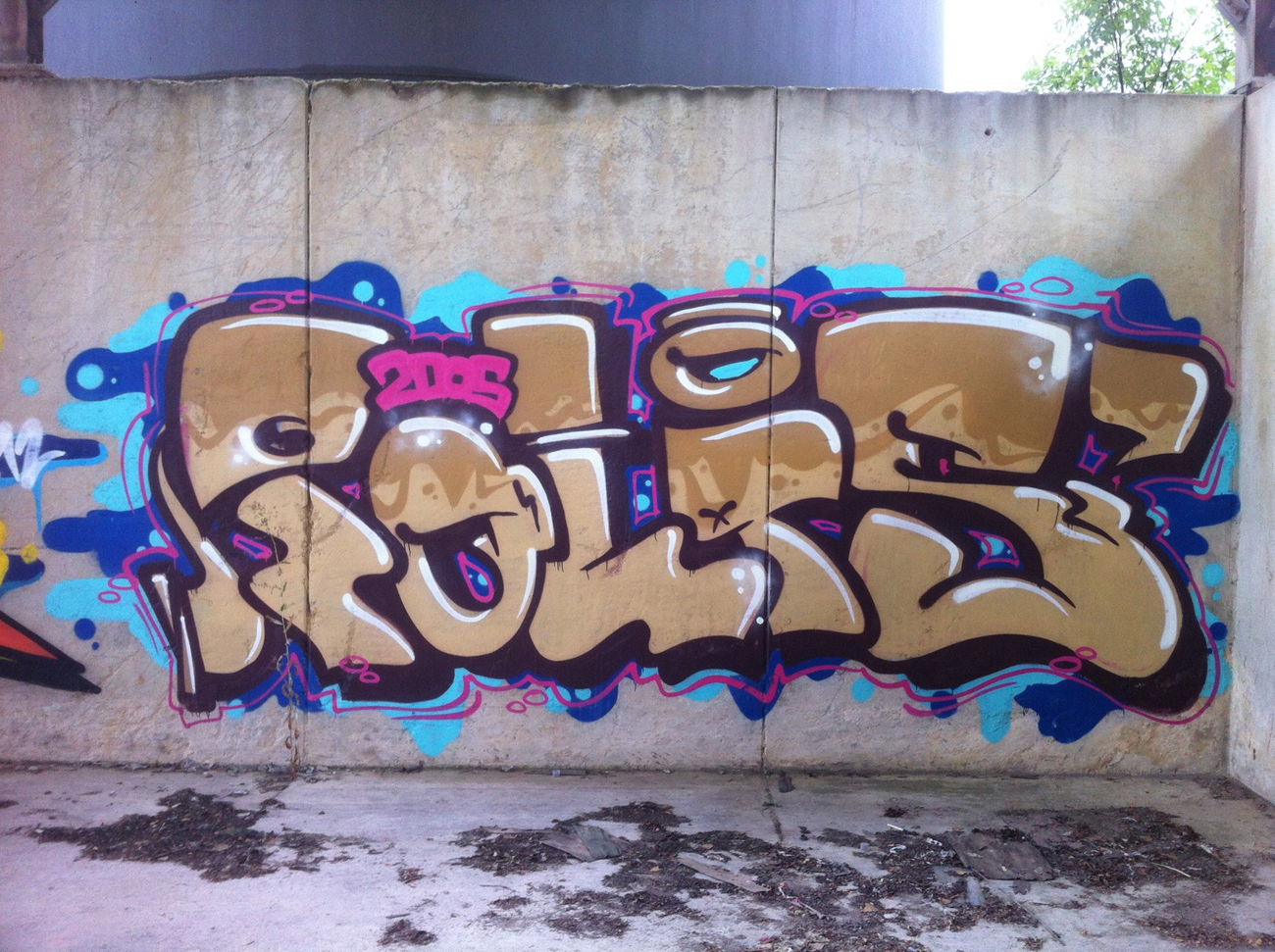 Graffiti Wall - Photo by ENOD8