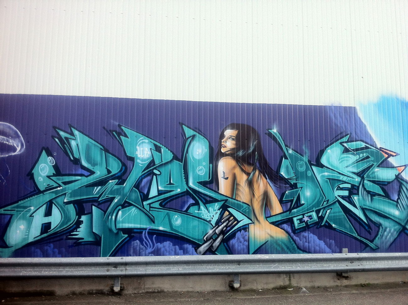 Graffiti Wall - Photo by ENOD8