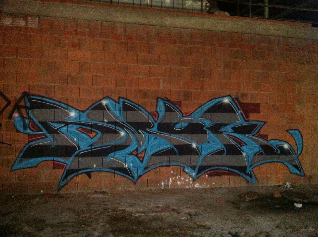 Graffiti Wall - Photo by ENOD8 - Amok (2013)