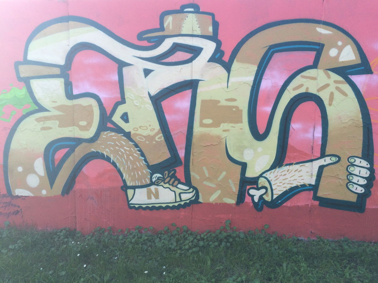 Graffiti Wall - Photo by ENOD8 - Ens