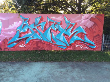 Graffiti Wall - Photo by ENOD8 - Sick, boys (2014)