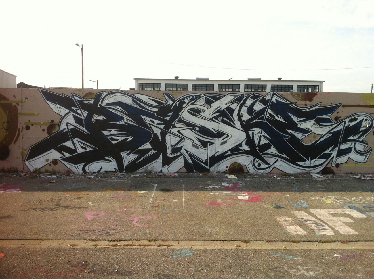 Graffiti Wall - Photo by ENOD8
