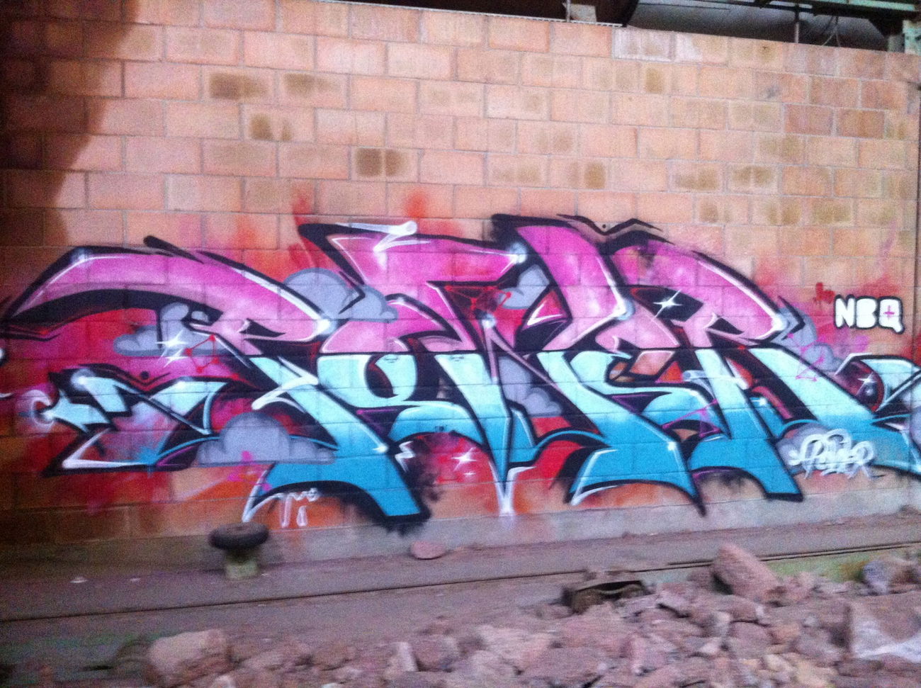 Graffiti Wall - Photo by ENOD8 - Power (2013)