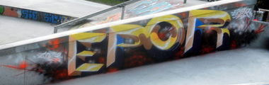 Graffiti Wall - Photo by EPOR - epor, skatepark, gak (2013)