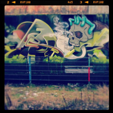 Graffiti Wall - Photo by EPOSone - epos, trasher, öter