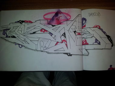 Graffiti Sketch - Photo by EPSORfcc - EPSOR, SAIR, 4 (2013)