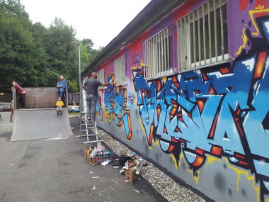Graffiti Artwork - Photo by EPSORfcc - sair, 4, thermo (2013)