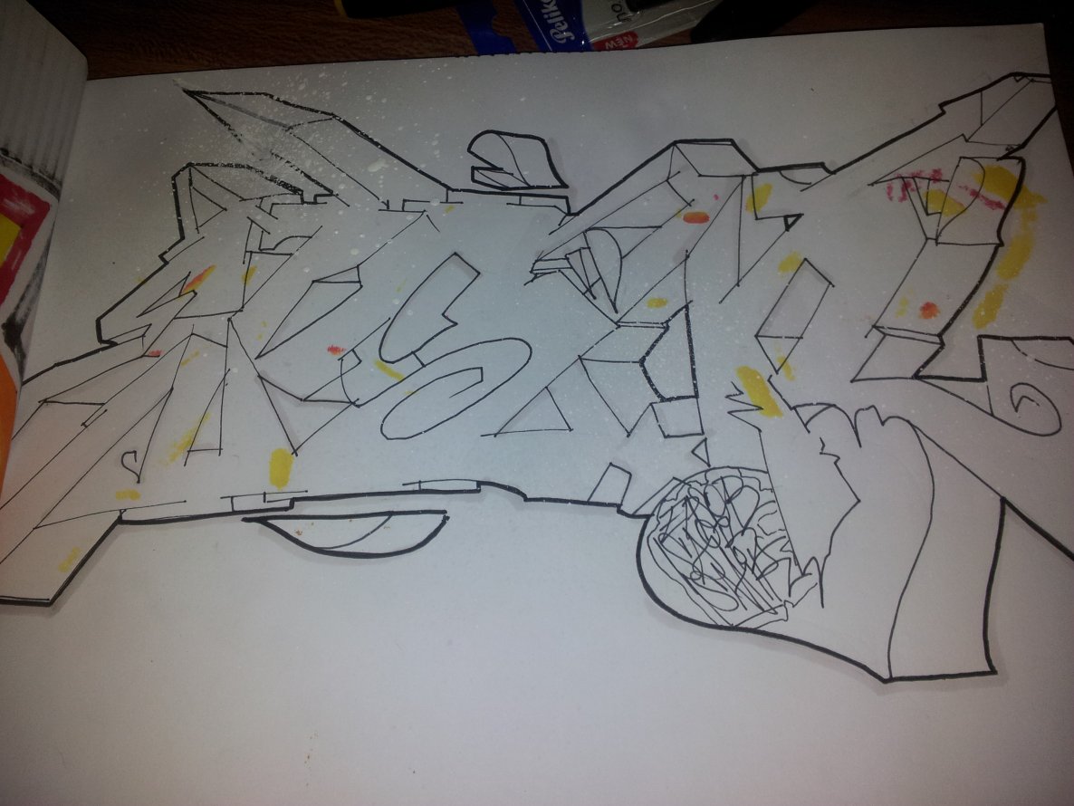 Graffiti Sketch - Photo by EPSORfcc - EPSOR