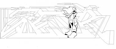 Graffiti Artwork - Photo by EPSORfcc - EPSOR, SAIR, 4 (2013)