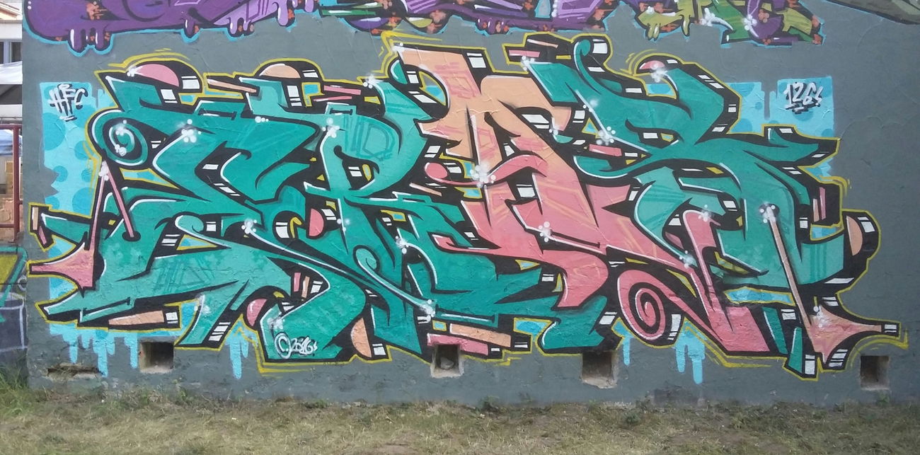 Graffiti Wall in Saarland  - Photo by ERAS43 - Eras43, HFC, OTS (2016)