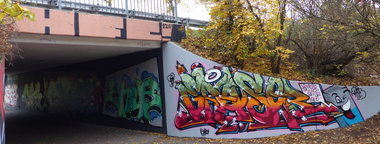 Graffiti Wall - Photo by ERAS43 - ERASER43, HFC, CCP (2015)