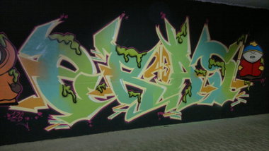 Graffiti Wall - Photo by ERAS43