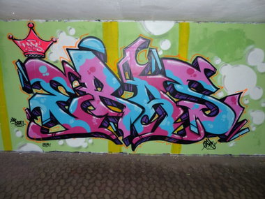 Graffiti Wall - Photo by ERAS43 - ERAS, 43 (2014)