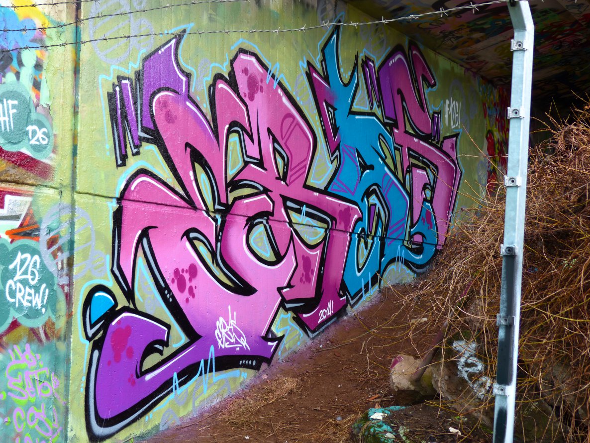 Graffiti Wall - Photo by ERAS43 - ERAS (2014)