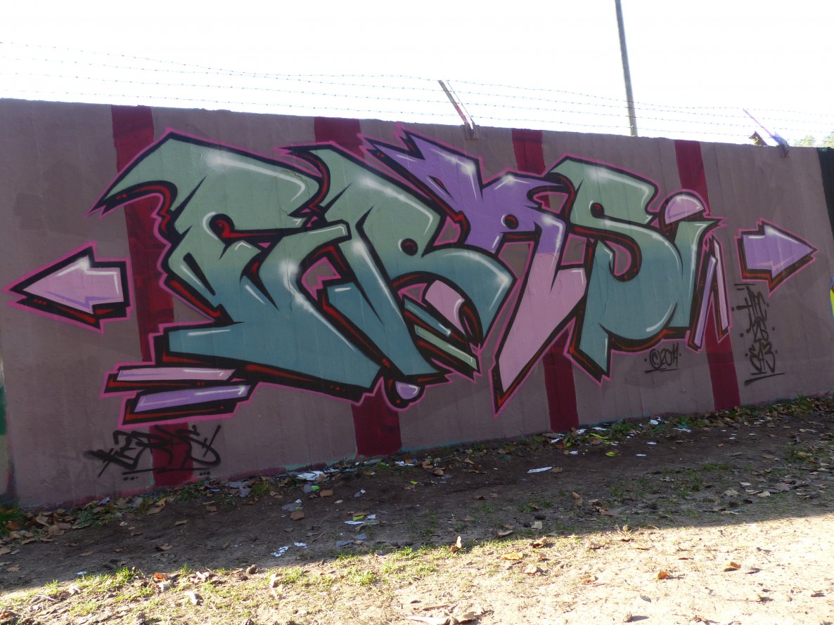 Graffiti Wall - Photo by ERAS43 - ERAS, 43, 126 (2014)