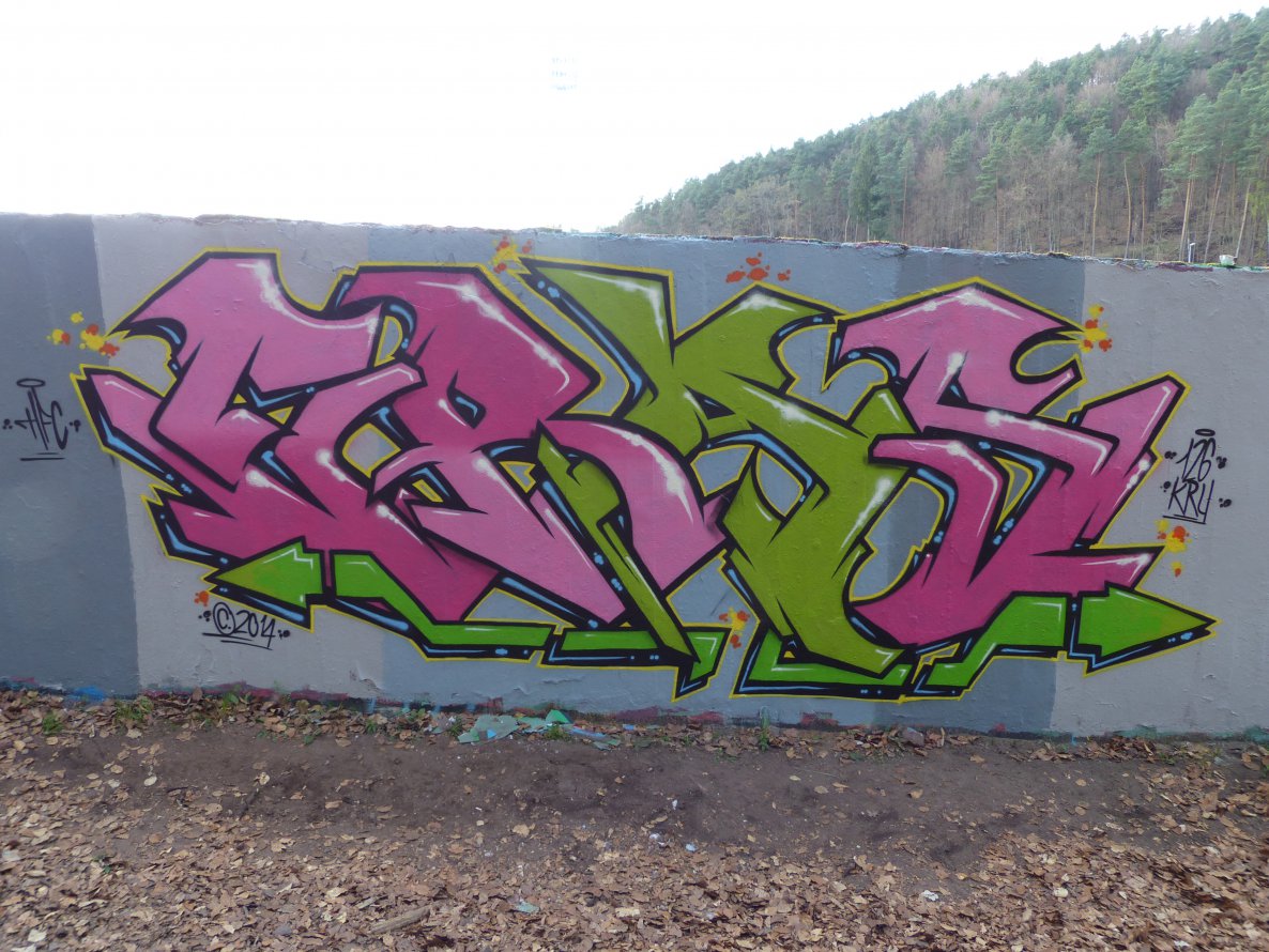 Graffiti Wall - Photo by ERAS43 - ERAS, 43, 126 (2014)