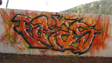 Graffiti Wall - Photo by ERAS43 - ERAS, 43 (2013)