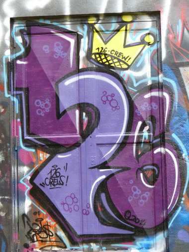 Graffiti Wall in Metz - Photo by ERAS43 - 126, CREW (2014)