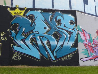 Graffiti Wall in Metz - Photo by ERAS43 - ERAS, 43 (2014)