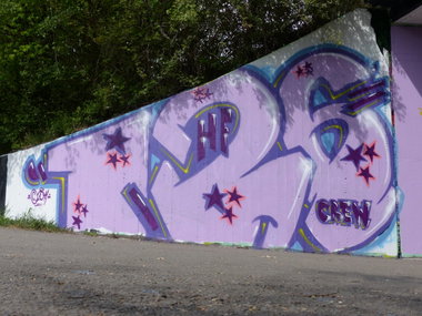 Graffiti Wall - Photo by ERAS43 - 126, CREW (2014)