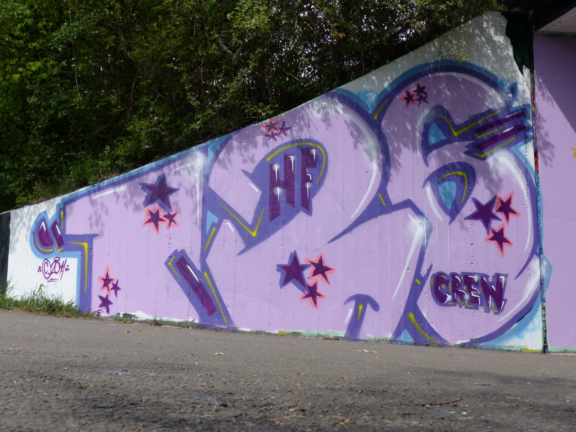 Graffiti Wall - Photo by ERAS43 - 126, CREW (2014)