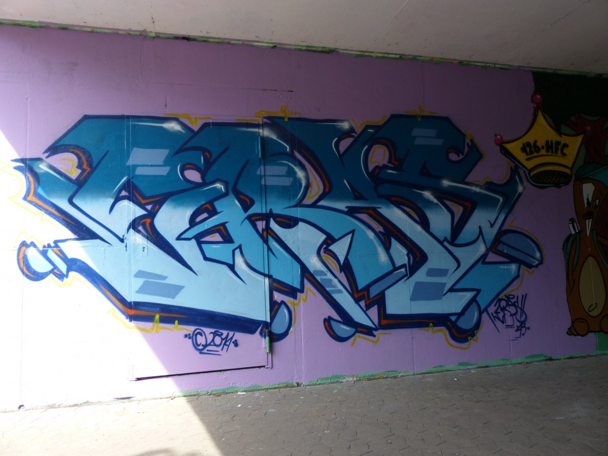 Graffiti Wall - Photo by ERAS43 - ERAS, 43 (2014)