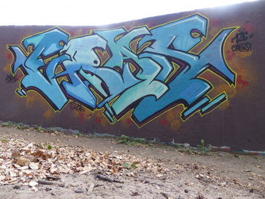 Graffiti Wall in Homburg - Photo by ERAS43 - ERAS43, 126CREW (2014)