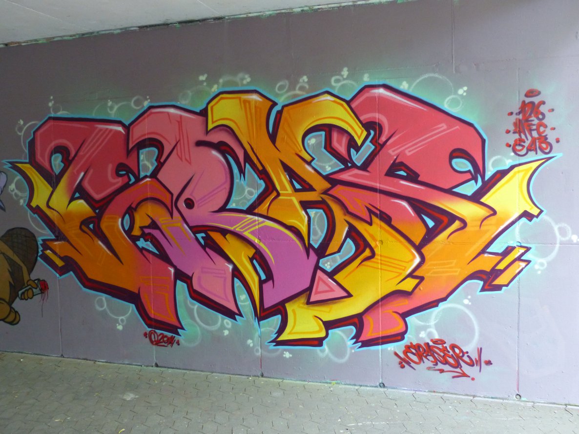 Graffiti Wall - Photo by ERAS43 - ERAS, 126, CREW (2014)