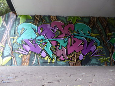 Graffiti Wall - Photo by ERAS43 - ERAS, 43, HFC (2014)