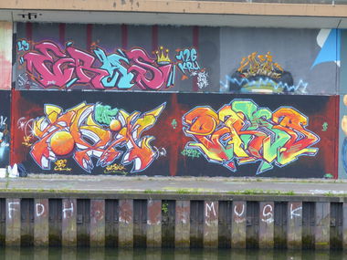 Graffiti Wall in Saarbrücken - Photo by ERAS43 - ERAS, 43, TOXIC (2014)