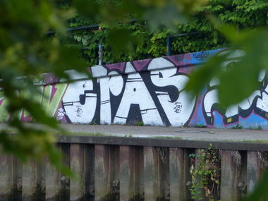 Graffiti Wall in Saarbrücken - Photo by ERAS43 - ERAS, 43, HFC (2014)