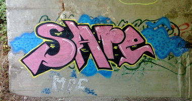 Graffiti Wall - Photo by ERAS43 - SARE (2014)