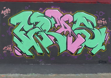 Graffiti Wall in Saarbrucken - Photo by ERAS43 - ERAS43, HFC, 126 (2014)