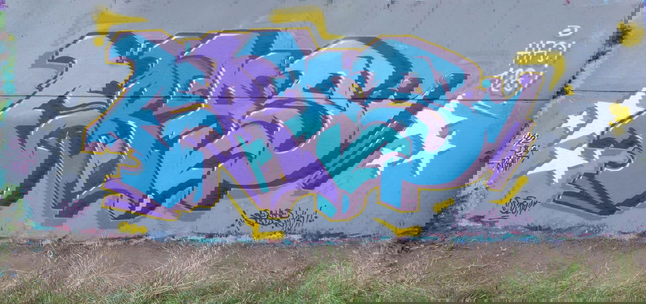 Graffiti Wall in Saarbrücken - Photo by ERAS43 - ERASER43, HFC, 126 (2014)