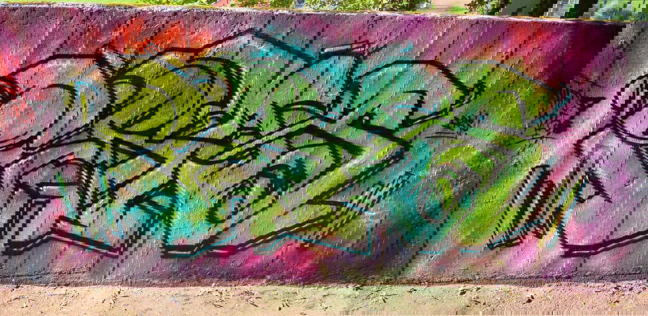 Graffiti Wall in Homburg - Photo by ERAS43 - ERASER, 43, HFC (2014)