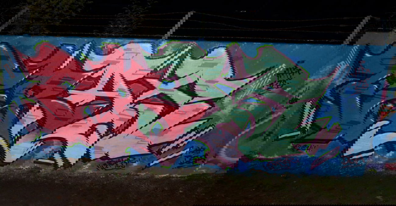 Graffiti Wall in Homburg - Photo by ERAS43 - ERAS, 43, HFC (2014)