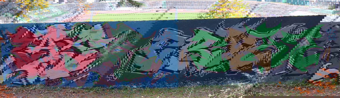 Graffiti Wall in Homburg - Photo by ERAS43 - ERAS, ERAZ, 43 (2014)